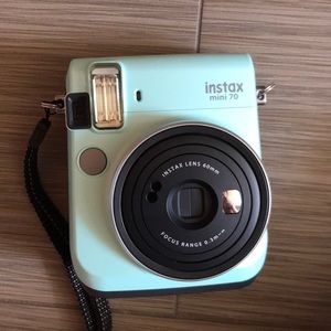 The newest blue instax mini 70